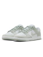 W NIKE DUNK LOW - WHITE/LIGHT SILVER - Image 4