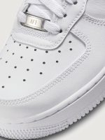 Wmns Air Force 1 '07 - White/Chrome-Metallic Silver - Image 9