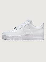 Wmns Air Force 1 '07 - White/Chrome-Metallic Silver - Image 5