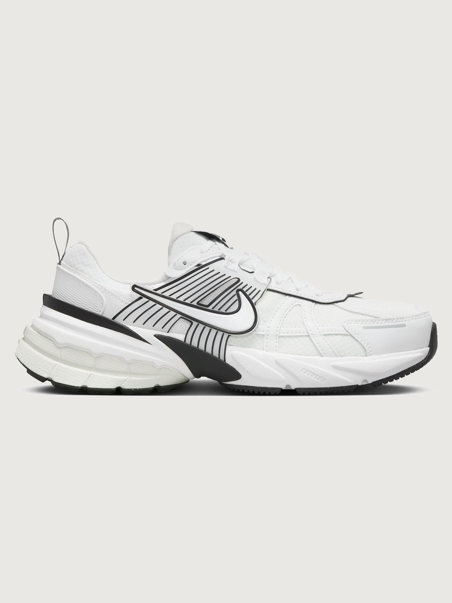 NIKE-HF5342-100-WHTOFFWHI-HF5342-100-color-White-White-Platinum-Tint-Summit-White-Black6-Edit W Nike V2K Run - White/White-Platinum Tint-Summit White-Black - Image 1