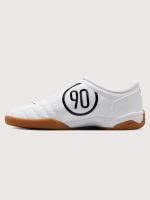 Womens Nike T90 - White/Black-White-Metallic Gold - Image 3