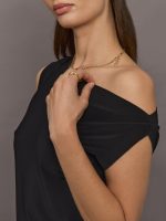 Drop Shoulder top - Black - Image 6