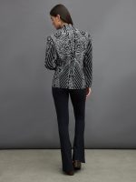 SINGLE BREASTED STRAIGHT FIT JACKET - STUDS - Image 10