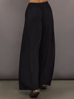 Mens Pleat Pant - Black - Image 5
