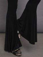 Fishtail Pant - Black - Image 7