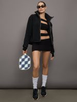 Spliced Pickleball Dress - Black - Image 7