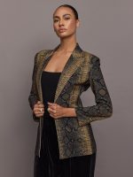 Classic Single Breasted Jacket - Python - Image 3