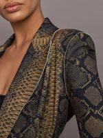 Classic Single Breasted Jacket - Python - Image 4
