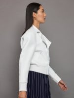 Mini Moto Jacket - Snow White - Image 4