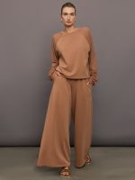 Boyfriend Elephant Sweatpants - Cappuccino - Image 3