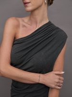 Lazy Diana Top - Dark Grey - Image 6