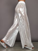 Boyfriend Elephant Sweatpant - Clear/ White - Image 4