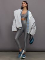 Hooded Sleeping Bag Coat Short - Dove - Image 3