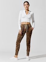 Kye Crop Long Sleeve Henley - Soft White - Image 4