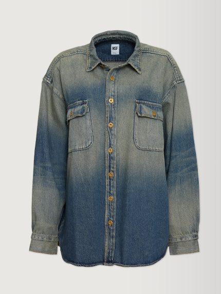 Busy Boyfriend Shirt - Seine Wash