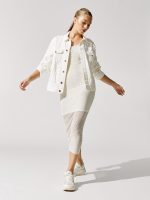 Ashton Boyfriend Jacket - Aged White
