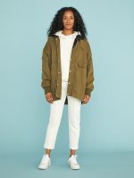 Mouna Windbreaker Jacket - Army - Image 5
