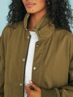 Mouna Windbreaker Jacket - Army - Image 7