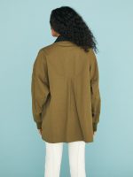 Mouna Windbreaker Jacket - Army - Image 3