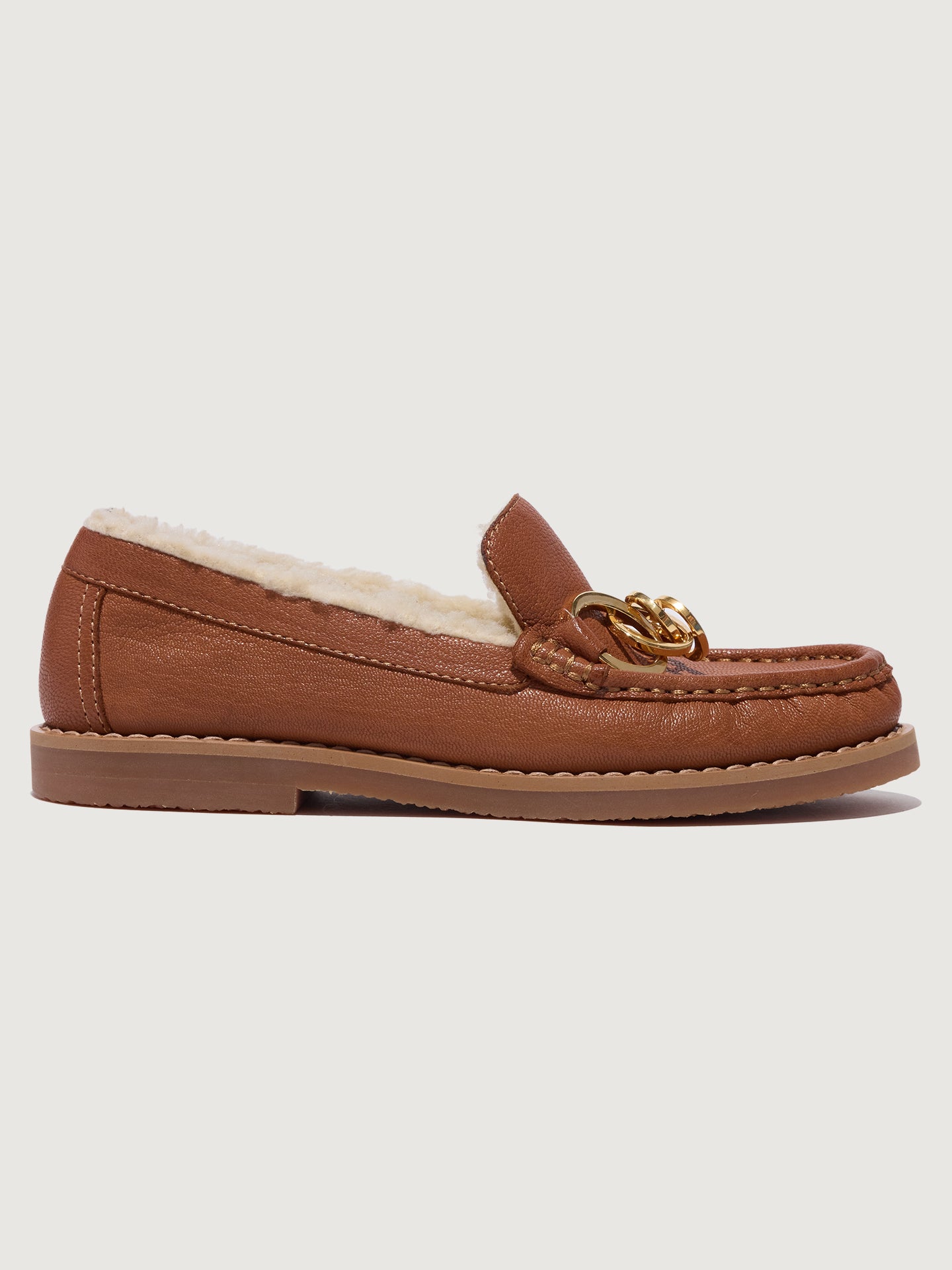 ODISS-OD43225A-NUDENUDMED-Jane-Shearling-Loafer-color-Tan_2481 Jane Shearling Loafer - Tan - Image 1