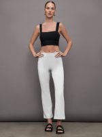 Kick Flare Pant - White - Image 8