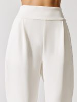 Stanton Cropped Pant - White - Image 6
