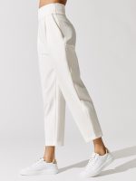 Stanton Cropped Pant - White