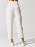 Stanton Cropped Pant - White - Image 5