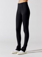 Jade Back Zipped Pant - Noir