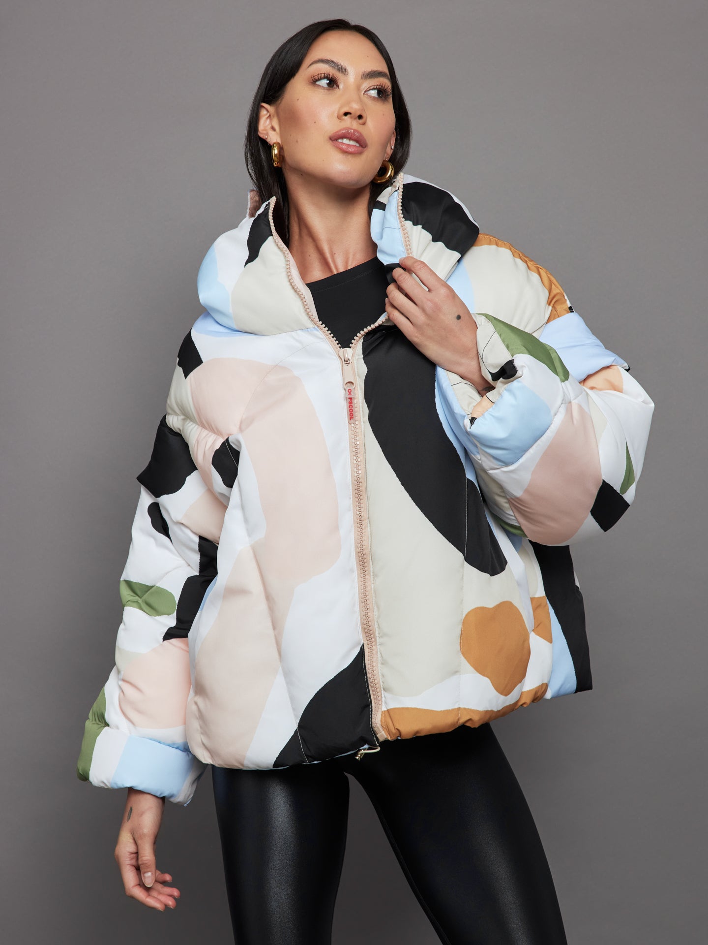 OOPSCL-23K608-MULTIMULTI-Puffer-Jacket-color-Multi_11654 Storm Puffer Jacket - Multi - Image 1