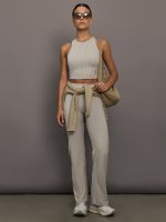 All-Day Ribbed Crop - Desert | White - Image 3