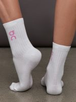 Logo Sock High 3 Pack - Mauve | Raspberry - Image 4