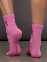 Logo Sock High 3 Pack - Mauve | Raspberry - Image 7