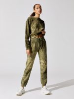 Tie Dye Gym Sweatpant - Olive Tie Dye - Image 3