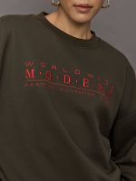 Worldwide Sweat - Tarmac Brown - Image 6
