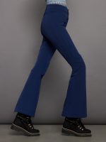 Aurora High Waist Flare Pant - Navy - Image 4