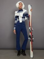Aurora High Waist Flare Pant - Navy - Image 8