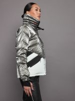 Ski Duvet Jacket - Snow White/ Silver - Image 5