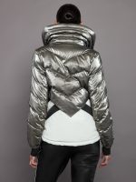 Ski Duvet Jacket - Snow White/ Silver - Image 6