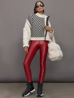 Carving Merino Wool Sweater - Black/Snow White - Image 3