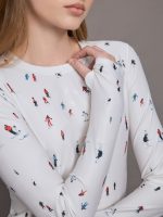 Perfect Active Tee - Dede Ski Print - Image 4