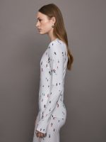 Perfect Active Tee - Dede Ski Print - Image 5