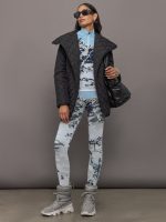 Perfect Jacquard 1/4 Zip Baselayer - Landscape Print - Image 7
