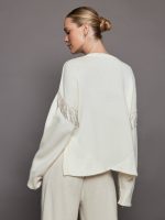 Viviana Sweater - Creamy White - Image 4