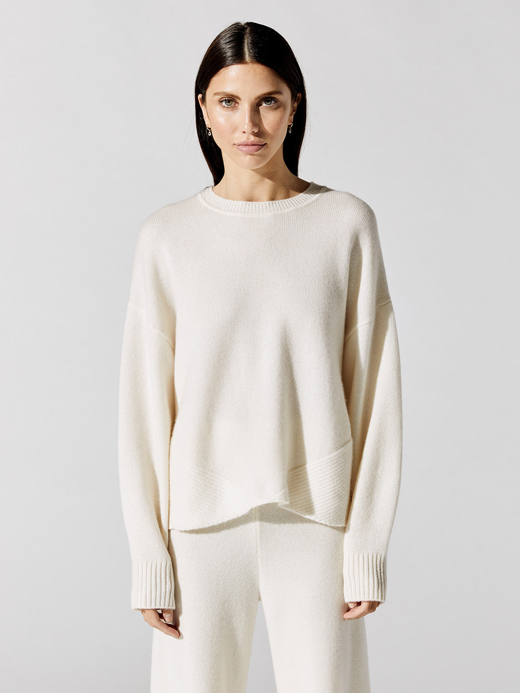 PHOE-W3101-WHT-22FAL-Roscoe-Sweater-color-White-1367_8db499c5-999b-44c4-9523-ef699fab7118 Roscoe Sweater - White - Image 1