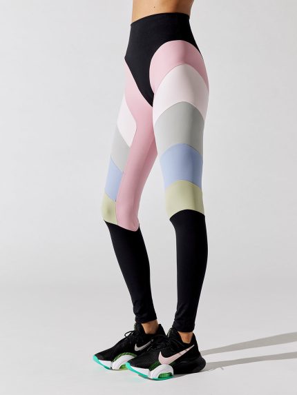 Rainbow Legging New - Black Pastel