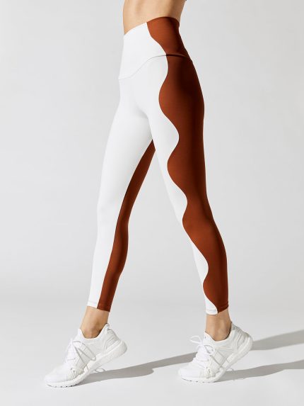 Bubble Legging - Chantilly-Maroon