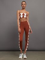 Symbole Legging - Maroon/Chantilly - Image 5