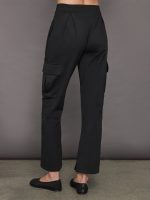 Slit Cargo Pant - Black - Image 5