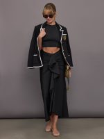 Barbuda Skirt - Black - Image 3